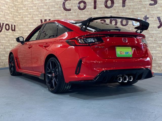 シビック タイプR 登録済未使用車 スマホ連携9インチ純正ナビ・フルセグTV・Bluetooth ETC2.0車載器 LEDヘッドライト レーダークルーズコントロール クリアランスソナー フレームレッド(2枚目)