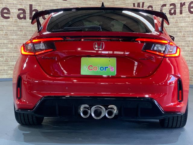シビック タイプR 登録済未使用車 スマホ連携9インチ純正ナビ・フルセグTV・Bluetooth ETC2.0車載器 LEDヘッドライト レーダークルーズコントロール クリアランスソナー フレームレッド(3枚目)