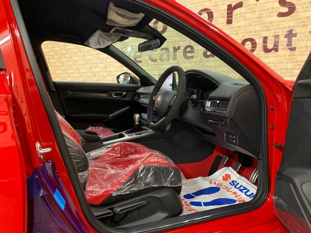 シビック タイプR 登録済未使用車 スマホ連携9インチ純正ナビ・フルセグTV・Bluetooth ETC2.0車載器 LEDヘッドライト レーダークルーズコントロール クリアランスソナー フレームレッド(15枚目)