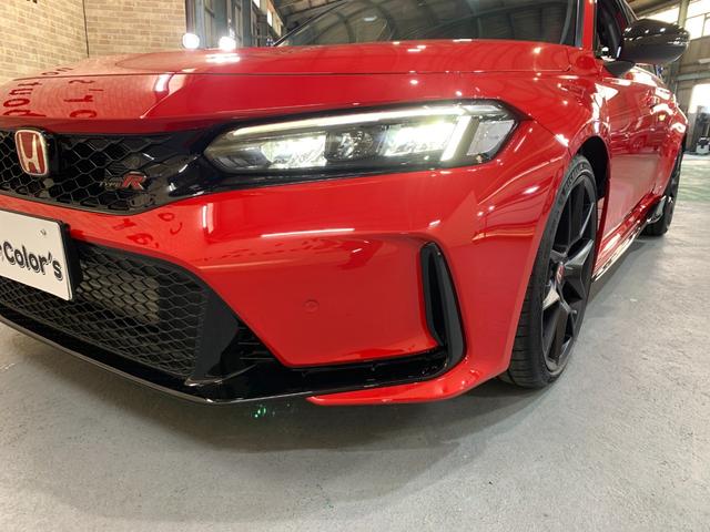 シビック タイプR 登録済未使用車 スマホ連携9インチ純正ナビ・フルセグTV・Bluetooth ETC2.0車載器 LEDヘッドライト レーダークルーズコントロール クリアランスソナー フレームレッド(27枚目)