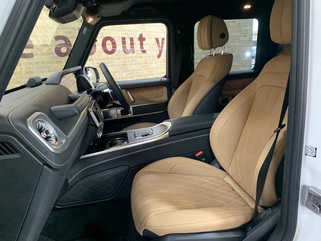 Ｇクラス Ｇ４５０ｄ　ＡＭＧラインパッケージ　ディスプレイオーディオ　フルセグテレビ　全方位モニター　ＥＴＣ２．０　ＢＴ　ＵＳＢ　３６０°ドライブレコーダー　ＭＡＮＵＦＡＫＴＵＲ　オパリスホワイト　ＡＭＧフロアマットプレミアム（19枚目）