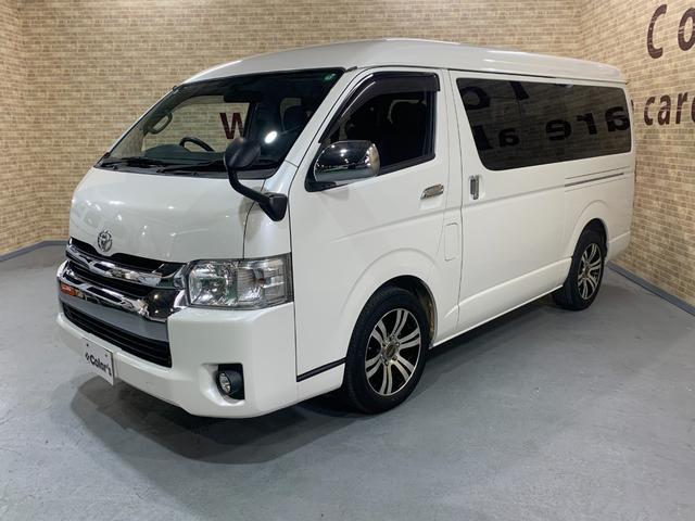 ハイエースワゴン GL 10人乗り 1オーナー 純正ナビ・フルセグTV・Bluetooth接続 バックカメラ ETC車載器 左側スライドドア 4ドア オートライト機能 走行1万km台(34枚目)