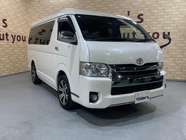 ハイエースワゴン GL 10人乗り 1オーナー 純正ナビ・フルセグTV・Bluetooth接続 バックカメラ ETC車載器 左側スライドドア 4ドア オートライト機能 走行1万km台(37枚目)