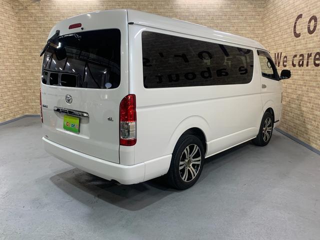 ハイエースワゴン GL 10人乗り 1オーナー 純正ナビ・フルセグTV・Bluetooth接続 バックカメラ ETC車載器 左側スライドドア 4ドア オートライト機能 走行1万km台(40枚目)