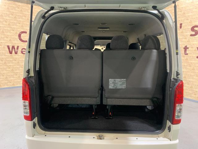 ハイエースワゴン GL 10人乗り 1オーナー 純正ナビ・フルセグTV・Bluetooth接続 バックカメラ ETC車載器 左側スライドドア 4ドア オートライト機能 走行1万km台(42枚目)