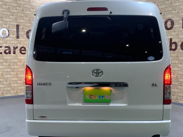 ハイエースワゴン GL 10人乗り 1オーナー 純正ナビ・フルセグTV・Bluetooth接続 バックカメラ ETC車載器 左側スライドドア 4ドア オートライト機能 走行1万km台(43枚目)