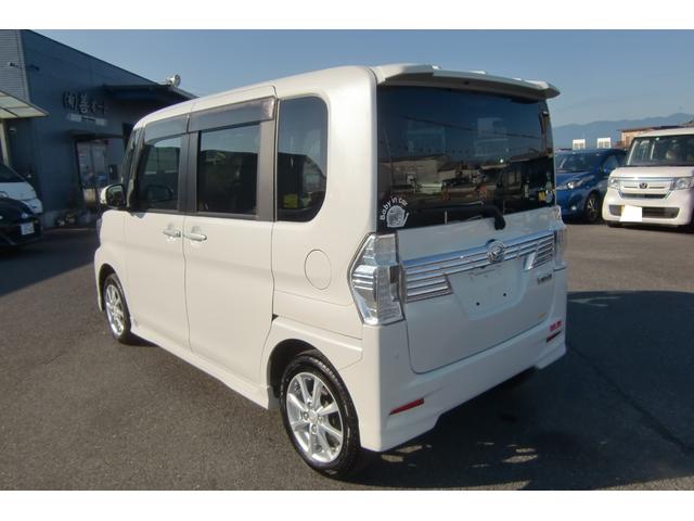 タント カスタムＸ　ＳＡＩＩＩ　社外ナビ・フルセグＴＶ・Ｂカメラ　ＬＥＤヘッド・フォグ　スマートキー２個　パワースライドドア　アイドリングストップ　スマアシ３　車線逸脱警報　オートハイビーム　オートライト　シートヒータ　前後ドラレコ（2枚目）