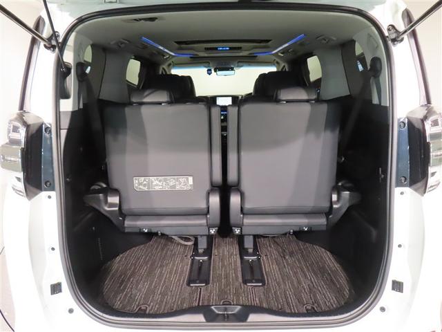 ヴェルファイアハイブリッド ＺＲ　Ｇエディション　サンルーフ　４ＷＤ　フルセグ　メモリーナビ　ＤＶＤ再生　後席モニター　バックカメラ　衝突被害軽減システム　ＥＴＣ　ドラレコ　両側電動スライド　ＬＥＤヘッドランプ　乗車定員７人　３列シート　ワンオーナー（33枚目）