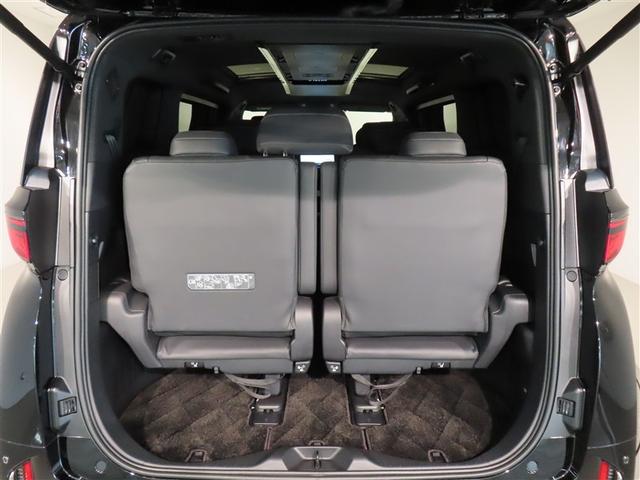 ヴェルファイアハイブリッド Ｚ　プレミア　革シート　サンルーフ　４ＷＤ　フルセグ　メモリーナビ　バックカメラ　衝突被害軽減システム　ＥＴＣ　ドラレコ　両側電動スライド　ＬＥＤヘッドランプ　乗車定員７人　３列シート　ワンオーナー　記録簿（32枚目）