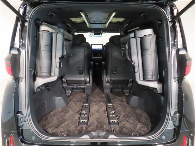 ヴェルファイアハイブリッド Ｚ　プレミア　革シート　サンルーフ　４ＷＤ　フルセグ　メモリーナビ　バックカメラ　衝突被害軽減システム　ＥＴＣ　ドラレコ　両側電動スライド　ＬＥＤヘッドランプ　乗車定員７人　３列シート　ワンオーナー　記録簿（33枚目）