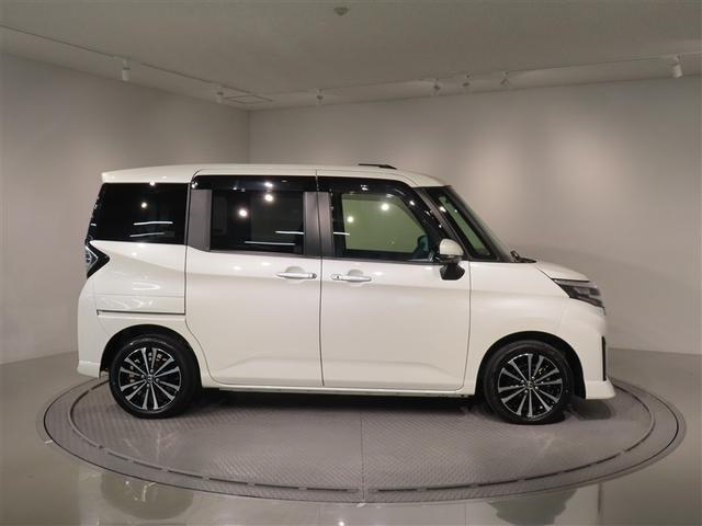 ルーミー カスタムＧ－Ｔ　フルセグ　メモリーナビ　ＤＶＤ再生　バックカメラ　衝突被害軽減システム　ＥＴＣ　ドラレコ　両側電動スライド　ＬＥＤヘッドランプ　ワンオーナー　記録簿　アイドリングストップ（4枚目）