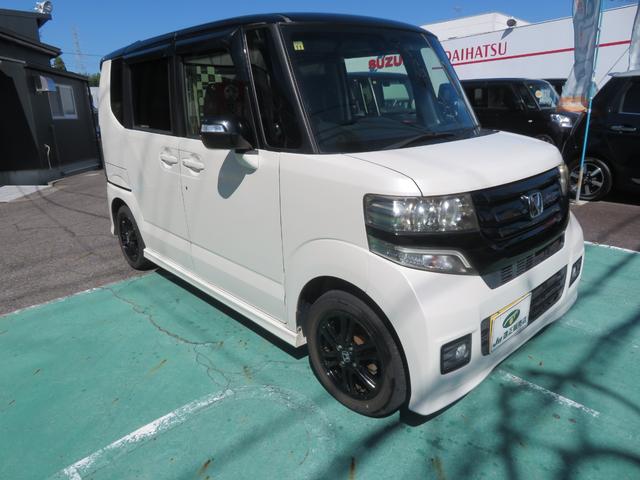 Ｎ－ＢＯＸカスタム Ｇ　ＳＳパッケージ　安心パッケージ　ナビ　ＴＶ　Ｂカメラ　パワースライドドア左右　ＨＩＤ　ＥＴＣ　シートヒーター（4枚目）