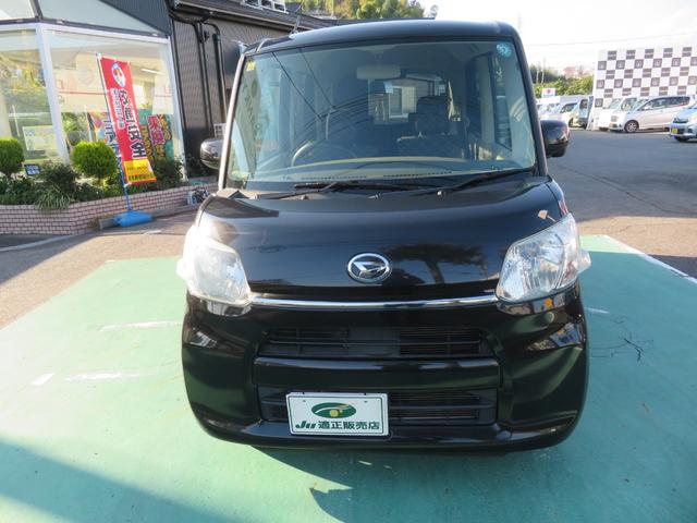タント X 純正ナビ TV Bカメラ 左右パワースライドドア ハンドルスイッチ アイドリングストップ ワンオーナー車 禁煙車(3枚目)