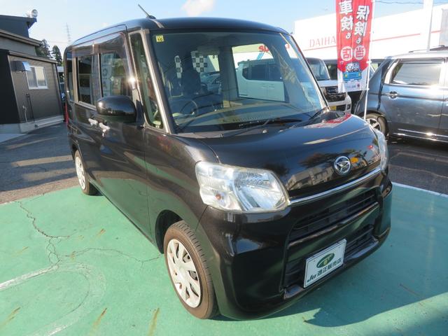 タント X 純正ナビ TV Bカメラ 左右パワースライドドア ハンドルスイッチ アイドリングストップ ワンオーナー車 禁煙車(4枚目)