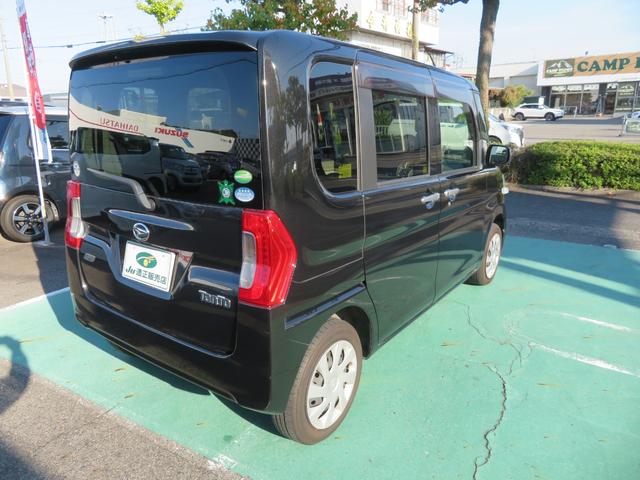 タント X 純正ナビ TV Bカメラ 左右パワースライドドア ハンドルスイッチ アイドリングストップ ワンオーナー車 禁煙車(6枚目)