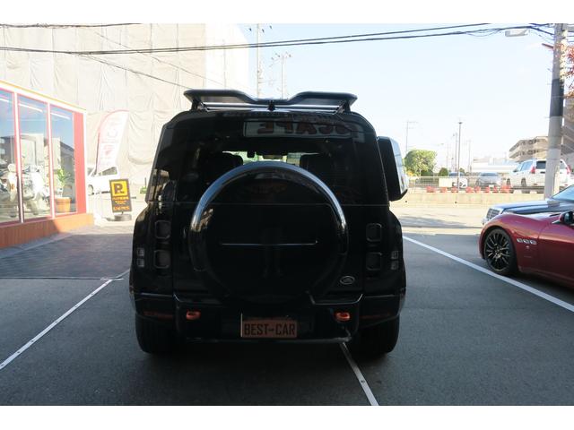 ディフェンダー １１０Ｘ　Ｄ３００　１１０　Ｘ　Ｄ３００　ディーゼルターボ　４ＷＤブラックエクステリア　コールドクライメートパック茶革ルーフキャリアサイドステップ　ＭＥＲＩＤＩＡＮサラウンドワンオーナー　新車保証付きサントリーニブラック（12枚目）