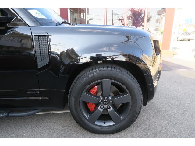 ディフェンダー １１０Ｘ　Ｄ３００　１１０　Ｘ　Ｄ３００　ディーゼルターボ　４ＷＤブラックエクステリア　コールドクライメートパック茶革ルーフキャリアサイドステップ　ＭＥＲＩＤＩＡＮサラウンドワンオーナー　新車保証付きサントリーニブラック（38枚目）