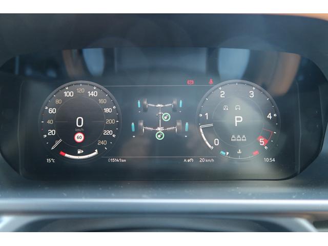 ディフェンダー １１０Ｘ　Ｄ３００　１１０　Ｘ　Ｄ３００　ディーゼルターボ　４ＷＤブラックエクステリア　コールドクライメートパック茶革ルーフキャリアサイドステップ　ＭＥＲＩＤＩＡＮサラウンドワンオーナー　新車保証付きサントリーニブラック（52枚目）