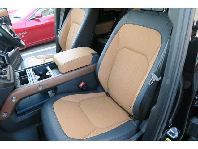 ディフェンダー １１０Ｘ　Ｄ３００　１１０　Ｘ　Ｄ３００　ディーゼルターボ　４ＷＤブラックエクステリア　コールドクライメートパック茶革ルーフキャリアサイドステップ　ＭＥＲＩＤＩＡＮサラウンドワンオーナー　新車保証付きサントリーニブラック（65枚目）