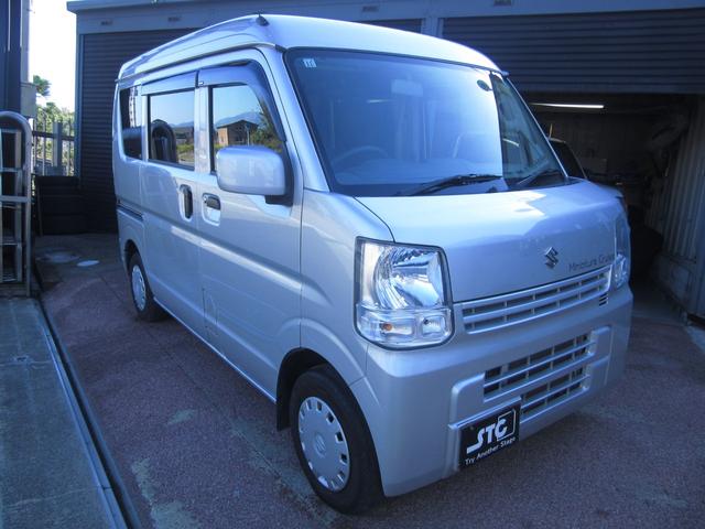 エブリイ ジョインターボ キャンピングカー ミニチュアクルーズ サブバッテリー 化粧ミラー ブリーツ遮光カーテン キャンピング取説付き ベットシンクシャワー間接照明 LED3段式 デジタルモニター 外排水タンク 2口コンセント(3枚目)