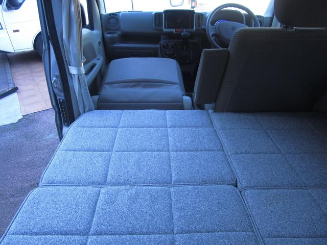 エブリイ ジョインターボ キャンピングカー ミニチュアクルーズ サブバッテリー 化粧ミラー ブリーツ遮光カーテン キャンピング取説付き ベットシンクシャワー間接照明 LED3段式 デジタルモニター 外排水タンク 2口コンセント(44枚目)