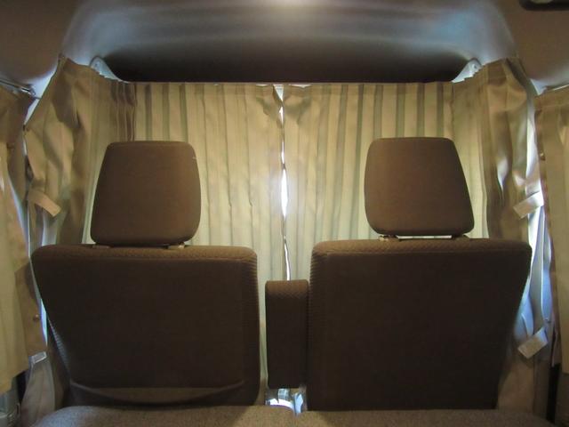 エブリイ ジョインターボ キャンピングカー ミニチュアクルーズ サブバッテリー 化粧ミラー ブリーツ遮光カーテン キャンピング取説付き ベットシンクシャワー間接照明 LED3段式 デジタルモニター 外排水タンク 2口コンセント(51枚目)