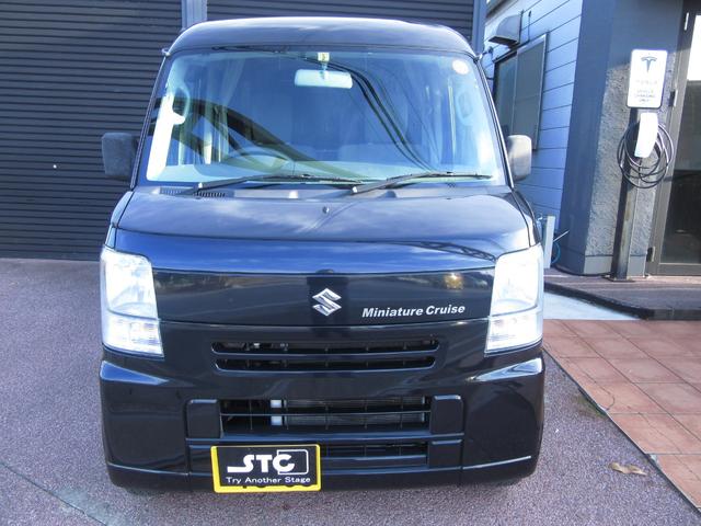 エブリイ ジョインターボ キャンピングカー ミニチュアクルーズ サブバッテリー 化粧ミラー ブリーツ遮光カーテン キャンピング取説付き ベットシンクシャワー間接照明 LED3段式 デジタルモニター 外排水タンク 2口コンセント(76枚目)