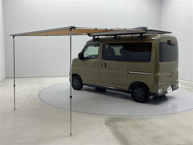 アトレー X デモカー 試乗車 軽キャンパー 大人のちょいCam 豊 メモリーナビ バックカメラ 衝突被害軽減システム デジタルインナーミラー ETC LEDヘッドランプ ARB製ラック&タープ コーナーセンサー(14枚目)