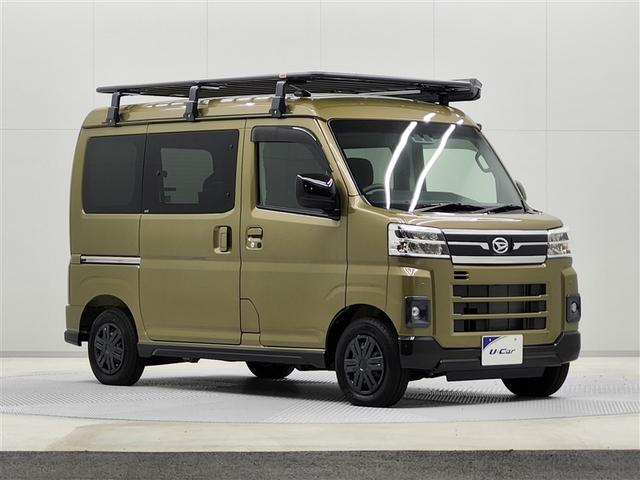 アトレー X デモカー 試乗車 軽キャンパー 大人のちょいCam 豊 メモリーナビ バックカメラ 衝突被害軽減システム デジタルインナーミラー ETC LEDヘッドランプ ARB製ラック&タープ コーナーセンサー(28枚目)