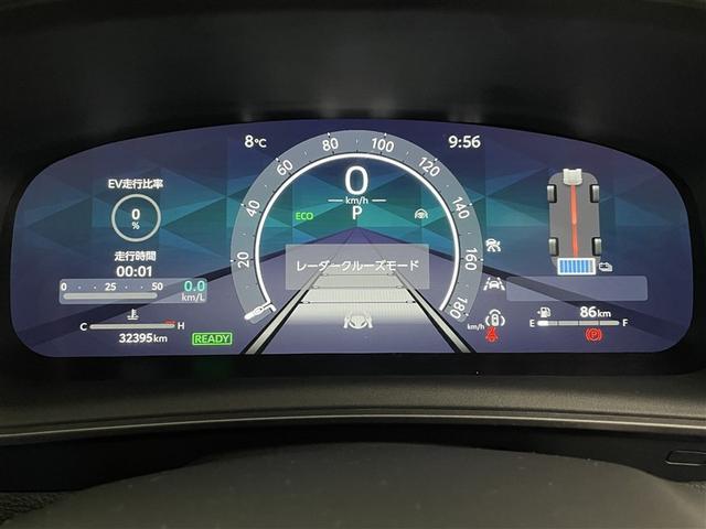 カローラツーリング ハイブリッド　ダブルバイビー　ワンオーナー　純正１０．５型ＤＡ　ナビ機能有　バックカメラ　衝突被害軽減システム　ＡＣＣ　ＡＨＢ　ＢＳＭ　ＥＴＣ　純正ドラレコ　ＬＥＤヘッドランプ　ステアリング＆シートヒーター　ハーフレザーシート（8枚目）