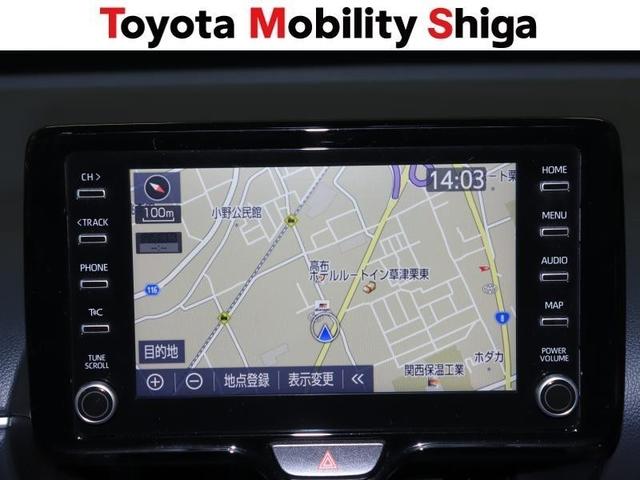 ヤリスクロス ハイブリッドＺ　メモリーナビ　ミュージックプレイヤー接続可　バックカメラ　衝突被害軽減システム　ＥＴＣ　ＬＥＤヘッドランプ　ワンオーナー（10枚目）
