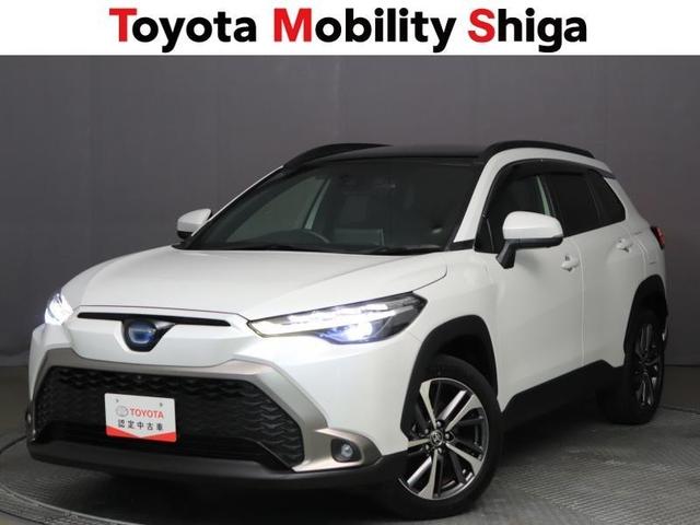 カローラクロス ハイブリッド　Ｚ　サンルーフ　フルセグ　メモリーナビ　ミュージックプレイヤー接続可　バックカメラ　衝突被害軽減システム　ＥＴＣ　ドラレコ　ＬＥＤヘッドランプ　ワンオーナー（6枚目）