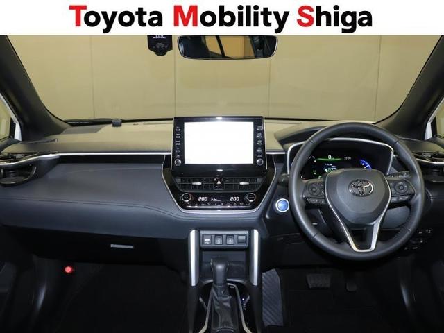 カローラクロス ハイブリッド　Ｚ　サンルーフ　フルセグ　メモリーナビ　ミュージックプレイヤー接続可　バックカメラ　衝突被害軽減システム　ＥＴＣ　ドラレコ　ＬＥＤヘッドランプ　ワンオーナー（9枚目）