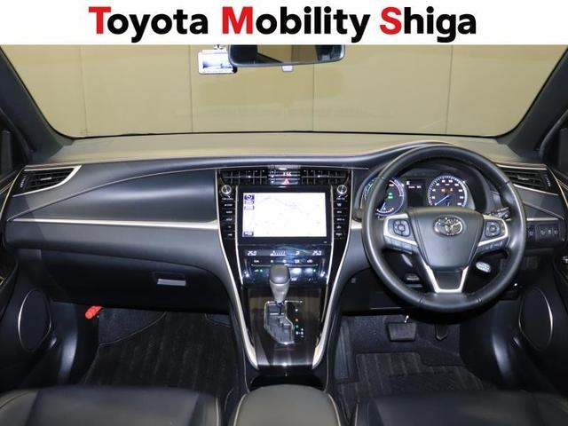 ハリアーハイブリッド エレガンス 4WD フルセグ メモリーナビ DVD再生 ミュージックプレイヤー接続可 バックカメラ 衝突被害軽減システム ETC ドラレコ LEDヘッドランプ ワンオーナー(10枚目)