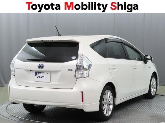 プリウスアルファ Sツーリングセレクション フルセグ メモリーナビ DVD再生 ミュージックプレイヤー接続可 バックカメラ ETC LEDヘッドランプ(3枚目)