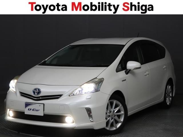 プリウスアルファ Sツーリングセレクション フルセグ メモリーナビ DVD再生 ミュージックプレイヤー接続可 バックカメラ ETC LEDヘッドランプ(6枚目)