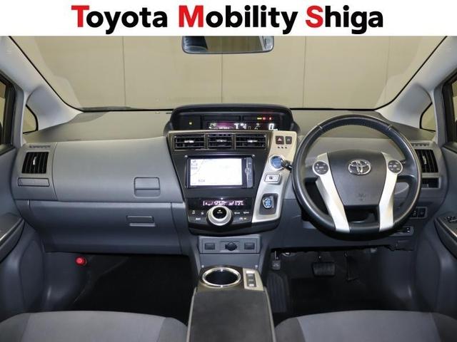 プリウスアルファ Sツーリングセレクション フルセグ メモリーナビ DVD再生 ミュージックプレイヤー接続可 バックカメラ ETC LEDヘッドランプ(9枚目)