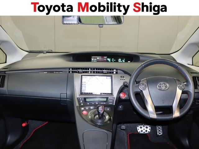 プリウス Sツーリングセレクション・G’s フルセグ メモリーナビ DVD再生 ミュージックプレイヤー接続可 バックカメラ ETC ドラレコ HIDヘッドライト(10枚目)