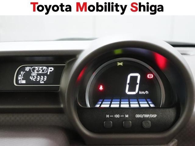 昼間でもくっきり見やすい、高質感メーターです。