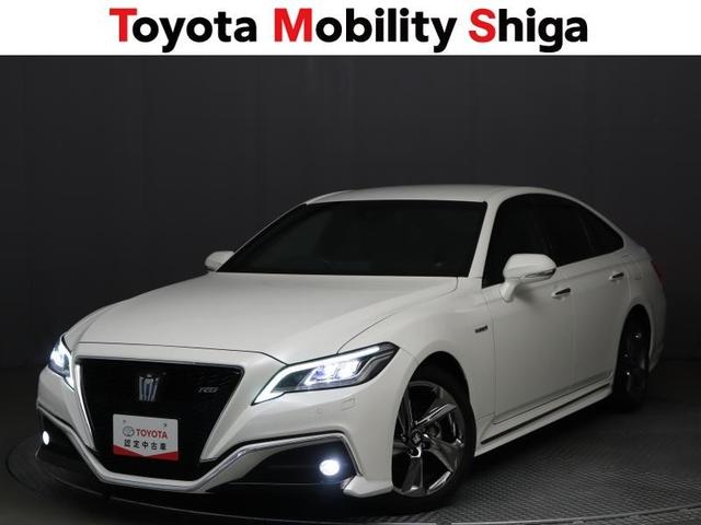 クラウンハイブリッド ＲＳ　フルセグ　メモリーナビ　ＤＶＤ再生　ミュージックプレイヤー接続可　バックカメラ　衝突被害軽減システム　ＥＴＣ　ドラレコ　ＬＥＤヘッドランプ（6枚目）