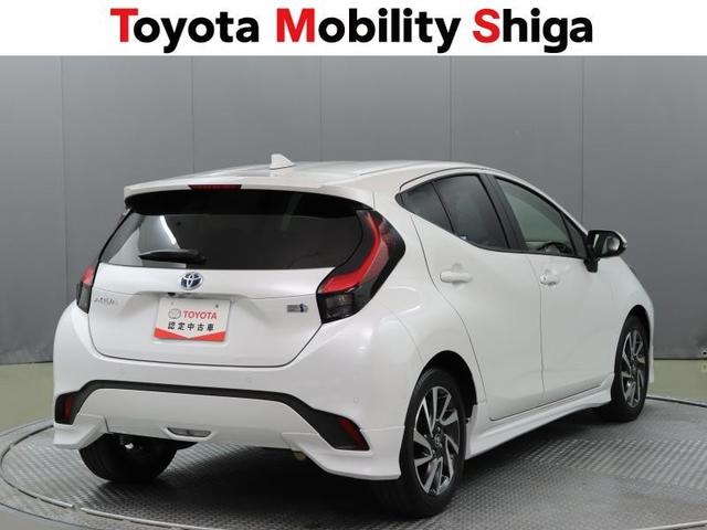 アクア Z メモリーナビ ミュージックプレイヤー接続可 バックカメラ 衝突被害軽減システム ETC LEDヘッドランプ ワンオーナー フルエアロ(3枚目)