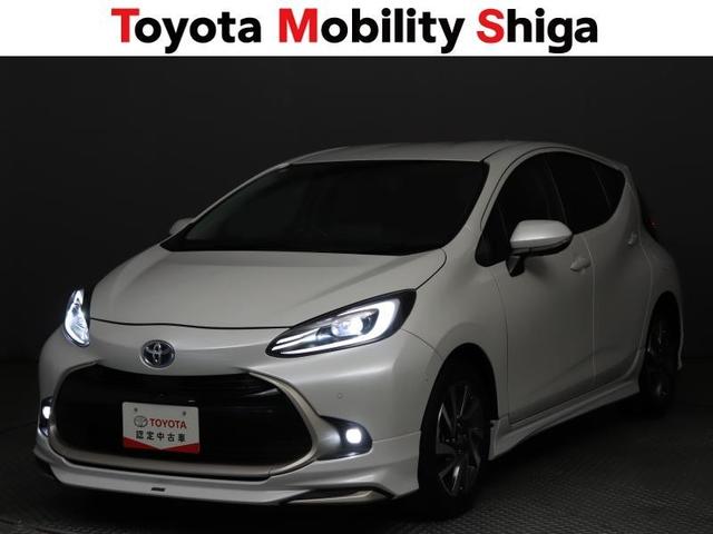 アクア Z メモリーナビ ミュージックプレイヤー接続可 バックカメラ 衝突被害軽減システム ETC LEDヘッドランプ ワンオーナー フルエアロ(6枚目)