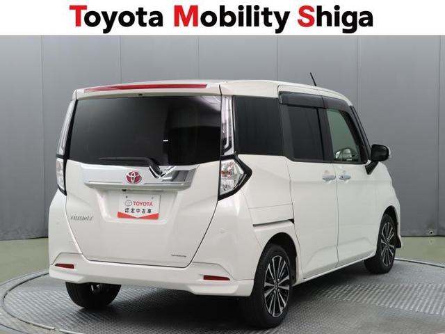 ルーミー カスタムＧ－Ｔ　フルセグ　メモリーナビ　ＤＶＤ再生　ミュージックプレイヤー接続可　バックカメラ　衝突被害軽減システム　ＥＴＣ　ドラレコ　両側電動スライド　ＬＥＤヘッドランプ　ワンオーナー　アイドリングストップ（3枚目）