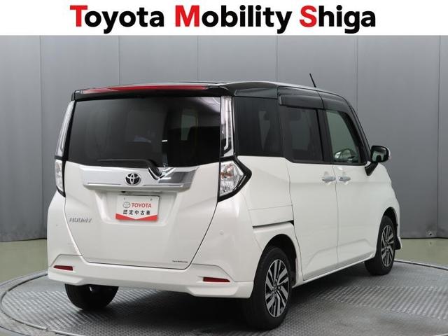 ルーミー カスタムＧ　フルセグ　メモリーナビ　ＤＶＤ再生　ミュージックプレイヤー接続可　バックカメラ　衝突被害軽減システム　ＥＴＣ　ドラレコ　両側電動スライド　ＬＥＤヘッドランプ　ワンオーナー　アイドリングストップ（3枚目）