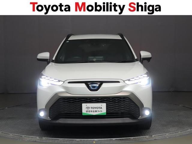 カローラクロス ハイブリッド　Ｚ　フルセグ　メモリーナビ　ミュージックプレイヤー接続可　バックカメラ　衝突被害軽減システム　ＥＴＣ　ドラレコ　ＬＥＤヘッドランプ　ワンオーナー（7枚目）