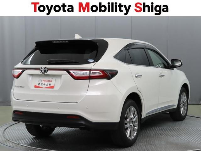 ハリアー プレミアム フルセグ メモリーナビ DVD再生 ミュージックプレイヤー接続可 バックカメラ 衝突被害軽減システム ETC ドラレコ LEDヘッドランプ ワンオーナー アイドリングストップ(3枚目)