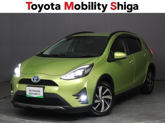 アクア クロスオーバー　ワンセグ　メモリーナビ　ミュージックプレイヤー接続可　バックカメラ　衝突被害軽減システム　ＬＥＤヘッドランプ　ワンオーナー（7枚目）