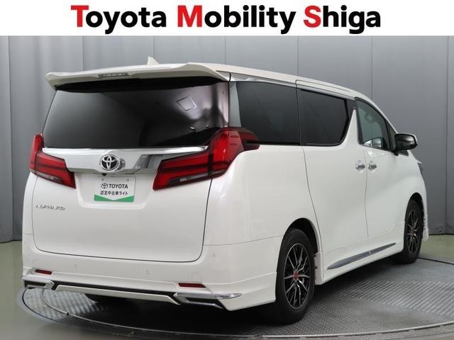 アルファード ２．５Ｘ　フルセグ　メモリーナビ　ＤＶＤ再生　ミュージックプレイヤー接続可　バックカメラ　衝突被害軽減システム　ＥＴＣ　ドラレコ　電動スライドドア　ＬＥＤヘッドランプ　乗車定員８人　フルエアロ（3枚目）