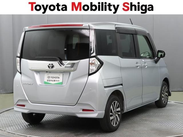 ルーミー カスタムＧ　フルセグ　メモリーナビ　ＤＶＤ再生　ミュージックプレイヤー接続可　バックカメラ　衝突被害軽減システム　ＥＴＣ　ドラレコ　両側電動スライド　ＬＥＤヘッドランプ　ワンオーナー　アイドリングストップ（3枚目）