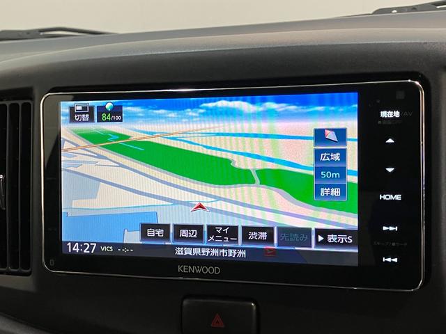 ミライース Ｘｆ　４ＷＤ　フルセグナビ　キーレス　フルタイム４ＷＤ　フルセグナビ　ＤＶＤ再生　Ｂｌｕｅｔｏｏｔｈ　ＵＳＢ　ＥＴＣ　キーレスエントリー　電動格納式ミラー　マニュアルレベリング　マニュアルエアコン　エコアイドル（12枚目）